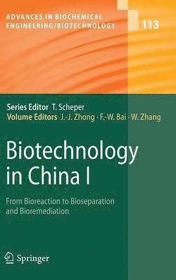bokomslag Biotechnology in China I