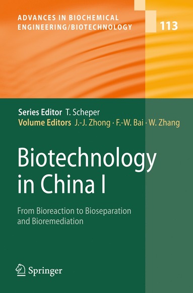 bokomslag Biotechnology in China I