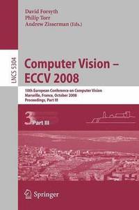 bokomslag Computer Vision - ECCV 2008