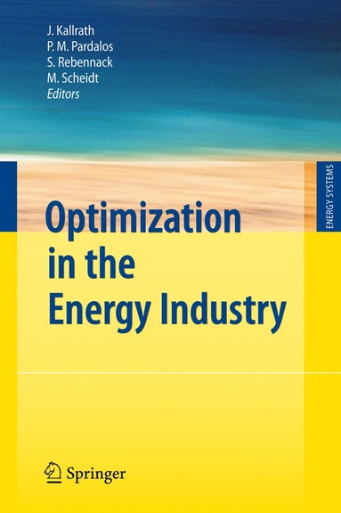 bokomslag Optimization in the Energy Industry