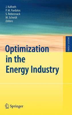 Optimization in the Energy Industry 1