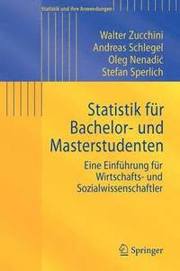 bokomslag Statistik fr Bachelor- und Masterstudenten