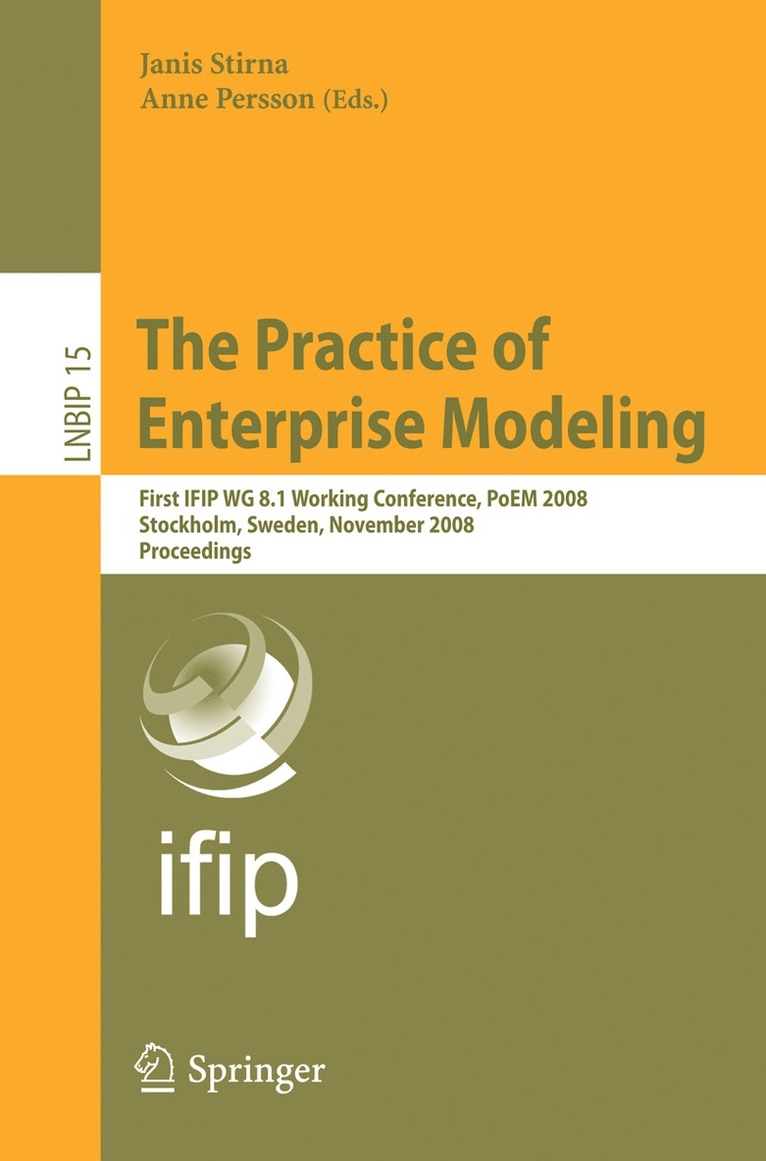 The Practice of Enterprise Modeling 1