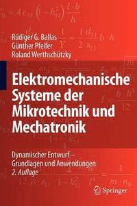 bokomslag Elektromechanische Systeme der Mikrotechnik und Mechatronik