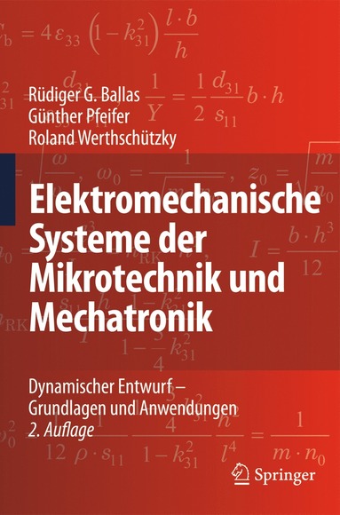 bokomslag Elektromechanische Systeme der Mikrotechnik und Mechatronik