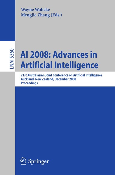 Wayne Wobcke, Mengjie Zhang - AI 2008: Advances in Artificial Intelligence, Häftad