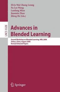 bokomslag Advances in Blended Learning