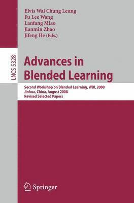 Advances in Blended Learning 1