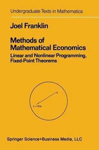 bokomslag Methods of Mathematical Economics