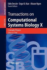 bokomslag Transactions on Computational Systems Biology X