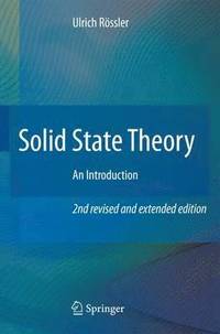 bokomslag Solid State Theory