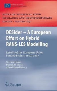 bokomslag DESider - A European Effort on Hybrid RANS-LES Modelling
