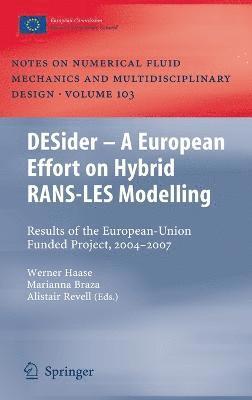 bokomslag DESider - A European Effort on Hybrid RANS-LES Modelling