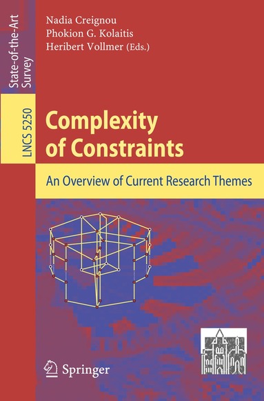 Nadia Creignou, Phokion G. Kolaitis, Heribert Vollmer - Complexity of Constraints, Häftad