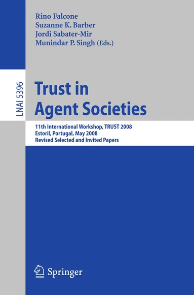 Rino Falcone, K. Suzanne Barber, Jordi Sabater-Mir, Munindar P. Singh - Trust in Agent Societies, Häftad