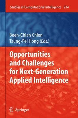 Opportunities and Challenges for Next-Generation Applied Intelligence 1