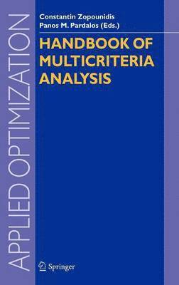 Handbook of Multicriteria Analysis 1