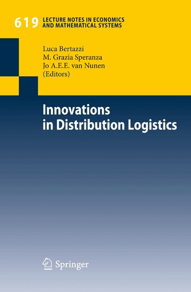 Luca Bertazzi, M. Grazia Speranza, Jo van Nunen - Innovations in Distribution Logistics, Häftad