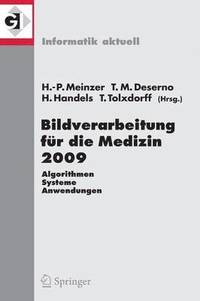 bokomslag Bildverarbeitung fr die Medizin 2009