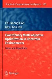 bokomslag Evolutionary Multi-objective Optimization in Uncertain Environments