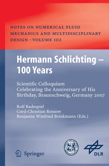 Rolf Radespiel, Cord-Christian Rossow, Benjamin Winfried Brinkmann - Hermann Schlichting – 100 Years, Inbunden