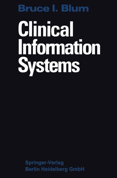 bokomslag Clinical Information Systems