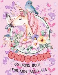 bokomslag Unicorn, Mermaid and Princess Coloring Book