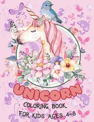 Unicorn, Mermaid and Princess Coloring Book 1