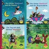 bokomslag Maxi-Pixi-4er-Set 117: Neue Abenteuer mit dem kleinen Maulwurf (4x1 Exemplar)