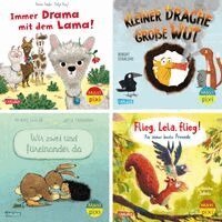 Diverse - Maxi-Pixi-4er-Set 126: Kleine Tiere - große Gefühle (4x1 Exemplar), Häftad
