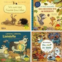 Maxi-Pixi-4er-Set 130: Mein kuscheliger Bilderbuch-Herbst (4x1 Exemplar), Häftad