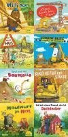 bokomslag Pixi-Bundle 8er Serie 276: Pixis Fahrzeuge auf der Baustelle (8x1 Exemplar)