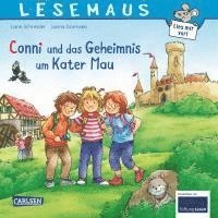 bokomslag LESEMAUS 16: Conni und das Geheimnis um Kater Mau