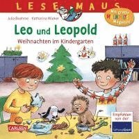 bokomslag LESEMAUS 163: Leo und Leopold - Weihnachten im Kindergarten