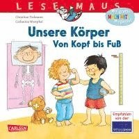 bokomslag LESEMAUS 167: Unsere Körper - Von Kopf bis Fuß