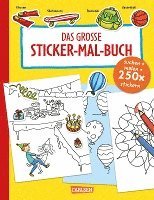 bokomslag Das große Sticker-Mal-Buch