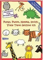 bokomslag Punkt, Punkt, Komma Strich: Viele Tiere zeichne ich (mit XXL-Poster)
