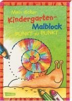 bokomslag Mein dicker Kindergarten-Malblock. Von Punkt zu Punkt