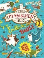 bokomslag Die Schule der magischen Tiere: Endlich Pause! Das große Rätselbuch Band 2