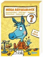 bokomslag Mega Rätselblock - Kreuzworträtsel, Quizfragen, Knobeleien, Wörterrätsel, Zahlenrätsel