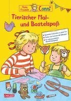 bokomslag Conni Gelbe Reihe (Beschäftigungsbuch): Tierischer Mal- und Bastelspaß