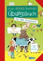bokomslag Schlau für die Schule: Mein dickes buntes Übungsbuch für den Schulstart