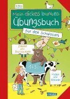 Schlau für die Schule: Mein dickes buntes Übungsbuch für den Schulstart 1