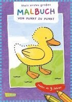 bokomslag Ausmalbilder für Kita-Kinder: Mein erstes großes Malbuch: Punkt zu Punkt