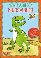 Mein Malblock: Dinosaurier 1