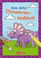 bokomslag Mein dicker Dinosaurier-Malblock