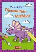 bokomslag Mein dicker Dinosaurier-Malblock