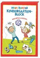 bokomslag Mein bunter Kindergarten-Block: Malspiele und Rätsel
