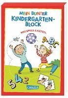 Mein bunter Kindergarten-Block: Malspiele und Rätsel