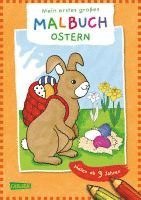 bokomslag Ausmalbilder für Kita-Kinder: Mein erstes großes Malbuch: Ostern